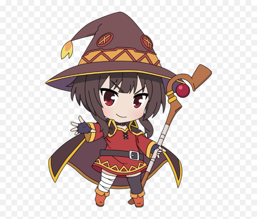 Konosuba Megumin Sticker - Konosuba Megumin Chibi Emoji,Megumin Emoji