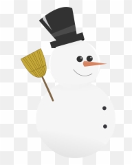 Cute Snowman Clipart - Clipart Suggest Emoji,Free Snowman Emoticons