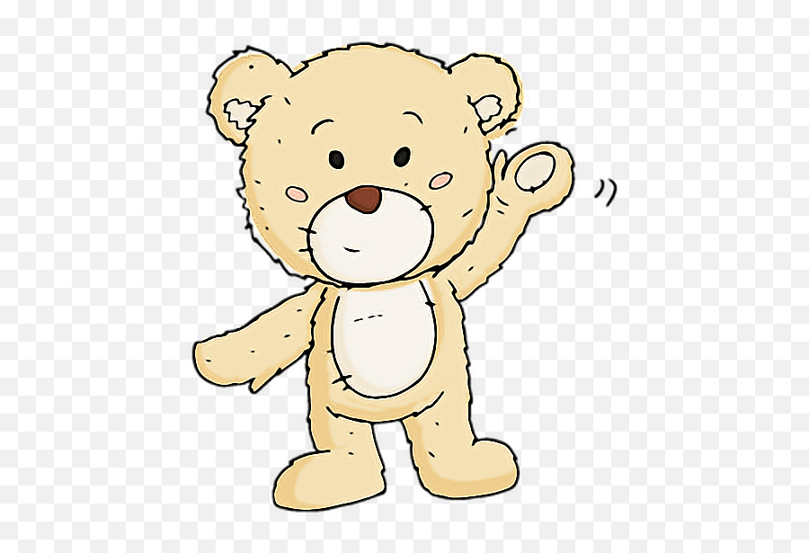 Bear Cute Emotions Love Sticker - Happy Emoji,Cute Emotions