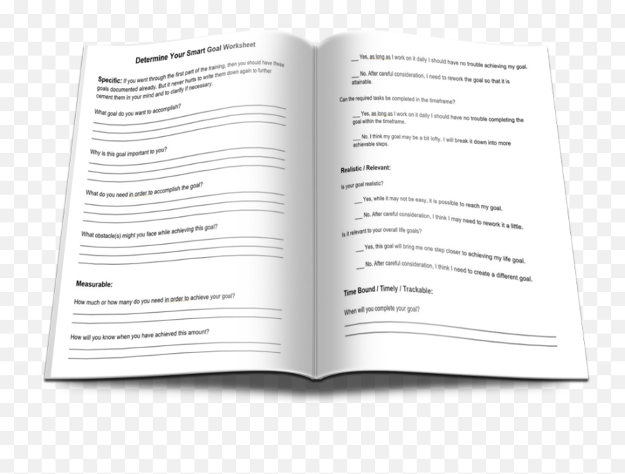 Free Smart Goals Worksheet - Publishforprosperitycom Horizontal Emoji,Labeling Emotions Worksheet