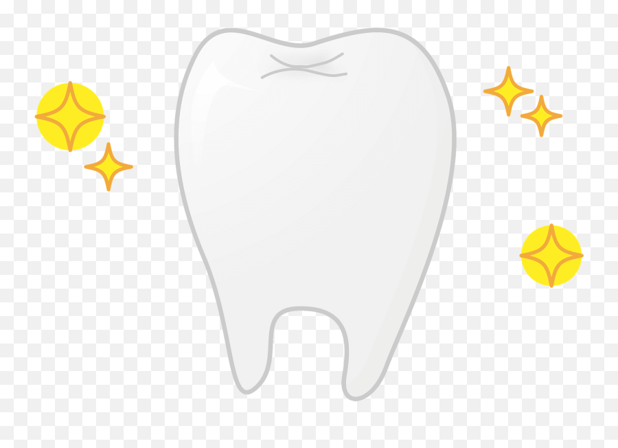 Clean Tooth Clipart Free Download Transparent Png Creazilla Emoji,Shiny Teeth Emoji