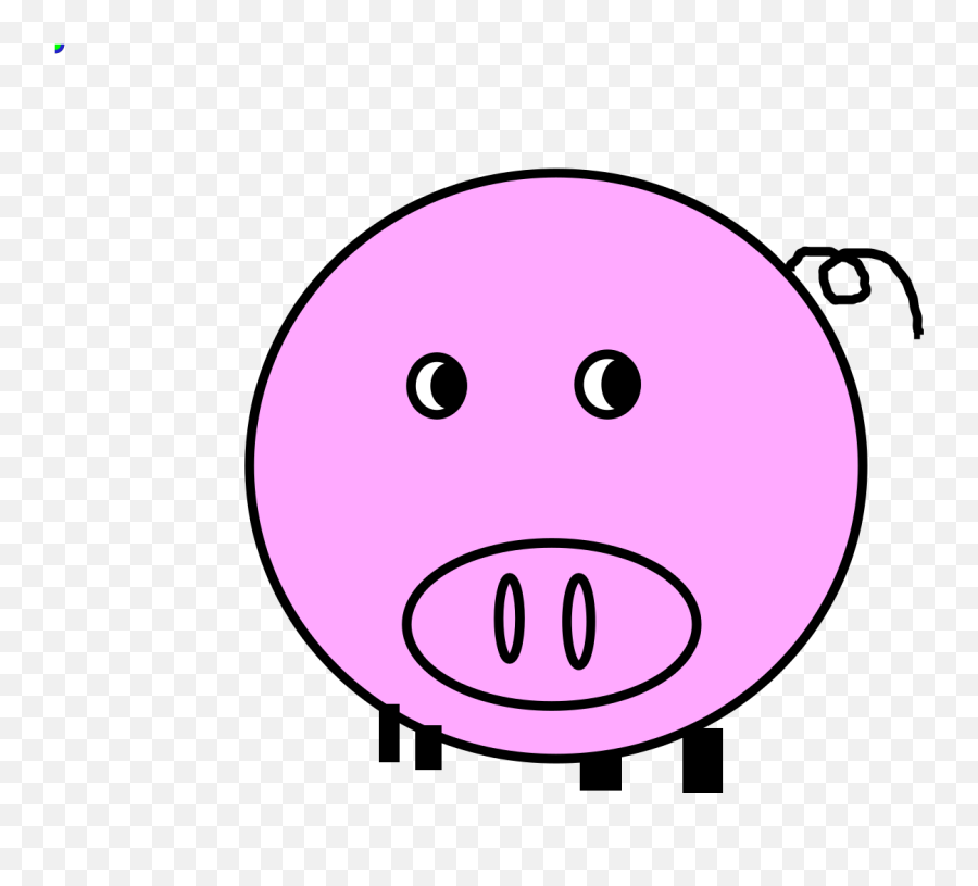 Download Original Png Clip Art File Pig - Dot Emoji,Guinea Pig Emoticon