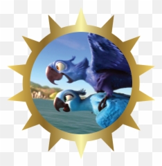 Macaw Couple - Rio Blu And Jewel Full Size Png Download Rio Blu And Jewel Hug Emoji,Jewel Emoji