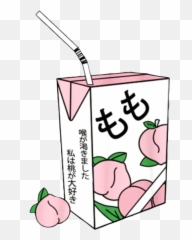 Peach Juice Juicebox Peach Pink Sticker - Fresh Emoji,Juice Box Emoji