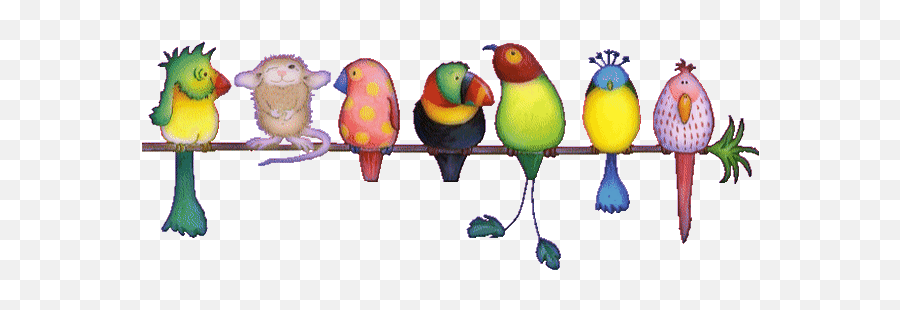 Top Parrot Dance Stickers For Android U0026 Ios Gfycat - Bordure De Page Oiseau Emoji,Slack Parrot Emoji