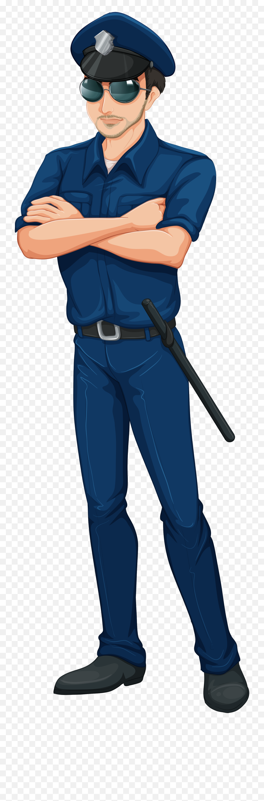 Clipart Kid Police Officer Clipart Kid Police Officer - Workwear Emoji,Police Man Emoji