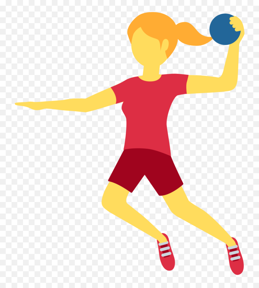 U200d Woman Playing Handball Emoji - What Emoji Emogi Handball,Exercise Emojis