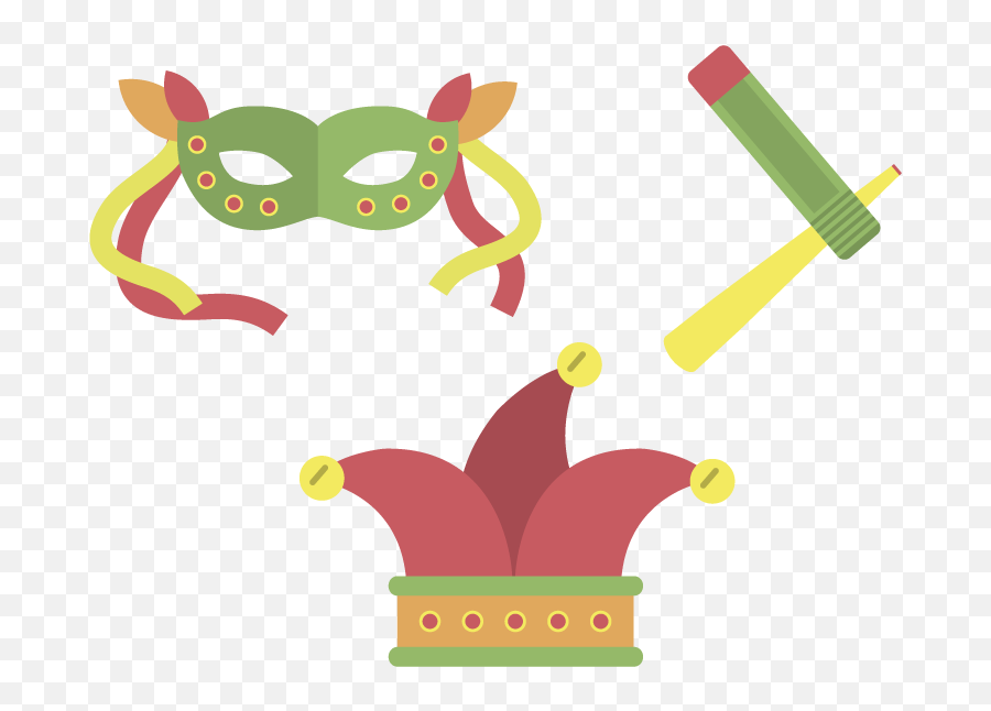Vetor Mascara De Carnaval Png Clipart - Decorative Emoji,Lederhosen Emoji