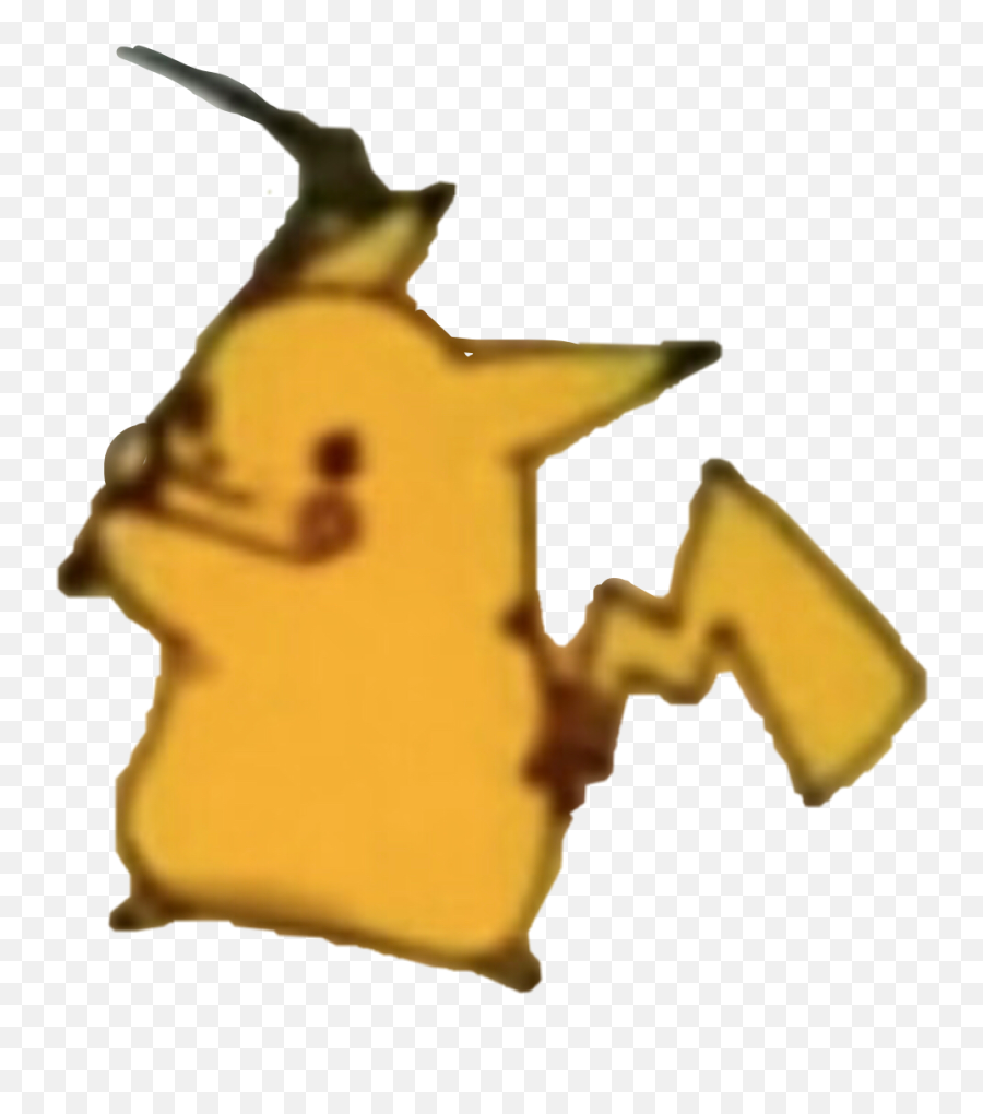 Pikachu Pokemon Pokemonmemes Sticker - Pikachu Se Prepara Para Cometer Un Crimen Emoji,Pikachu Meme Emoji