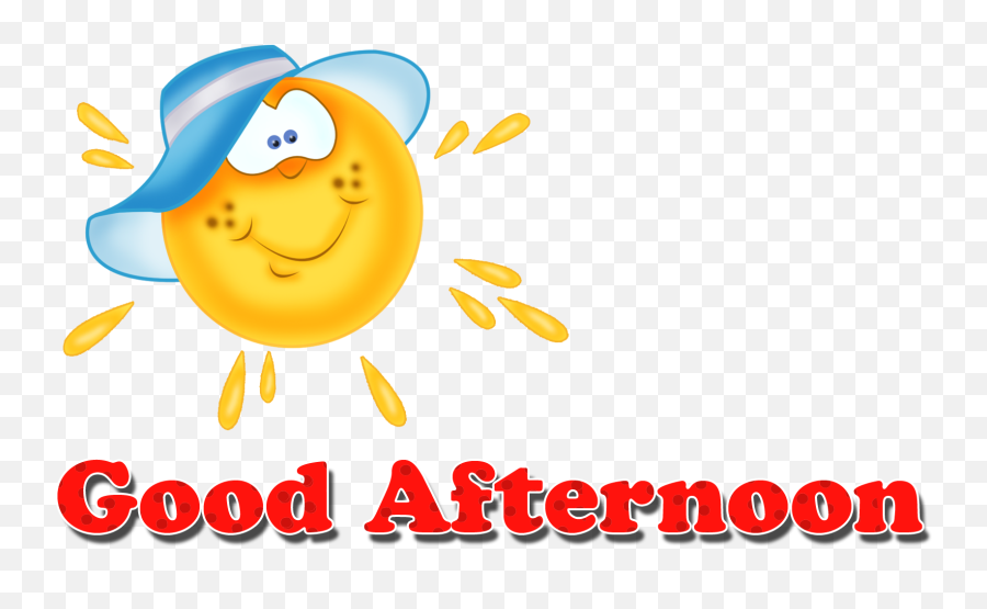 Good Afternoon Png Transparent - Good Afternoon Png Emoji,Afternoon Emoji
