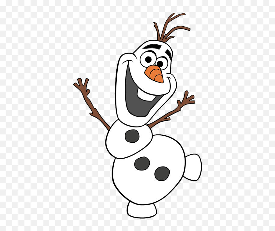 Olaf Elsa Kristoff Anna Silhouette - Frozen Olaf Clipart Emoji,Frozen Fever Emoji