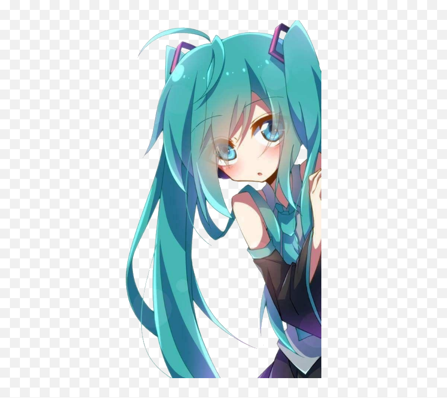 Vocaloid Hatsunemiku Hatsune Miku Sticker By Hara - Hatsune Miku Emoji,Miku Emoji