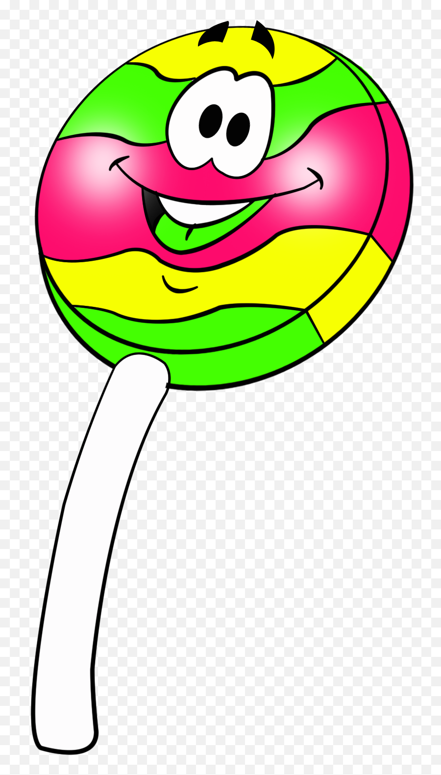 Mis Laminas Para Decoupage Dibujo Animales Infantiles - Smiling Lollipop Clipart Emoji,Bote De Basura Emoticon
