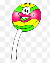 Mis Laminas Para Decoupage Dibujo Animales Infantiles - Smiling Lollipop Clipart Emoji,Bote De Basura Emoticon