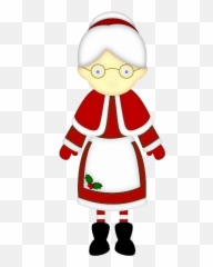 Library Of Christmas Baseball Png Free Png Files - Transparent Mrs Claus Clipart Emoji,Mrs Claus Emoticon