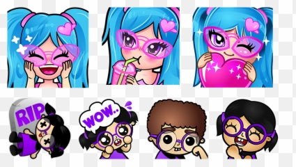 Twitch Emote Commissions - Twitch Emote Poses Emoji,Twitch Emoticons Pico