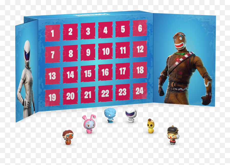 Pop Advent Calendar 2019 Fortnite Gamestop - Fortnite Advent Calendar Emoji,Fortnite Pump It Up Fortnite Emoji