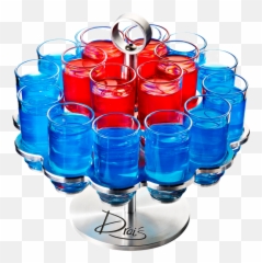 Drinique 18 Shot Revolver With Elite - 18 Shots Glass Emoji,Shot Glass Emoji