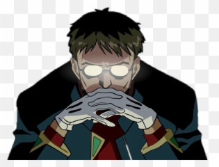 Thinking Man Psd Official Psds - Gendo Ikari Png Emoji,Thinking Man Emoji