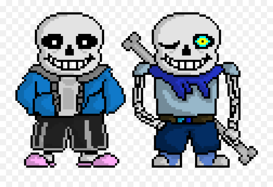 Pixel Art Gallery - Sans Battle Pixel Art Emoji,Do Undertale Emoticons Work In Steam Chat