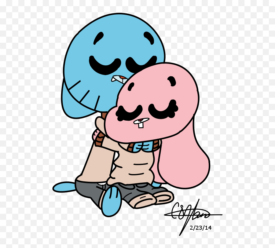 Snoopy And Woodstock Valentines Day - Clip Art Library Imagenes De Gumball Y Anais Emoji,Gumball's Emotions