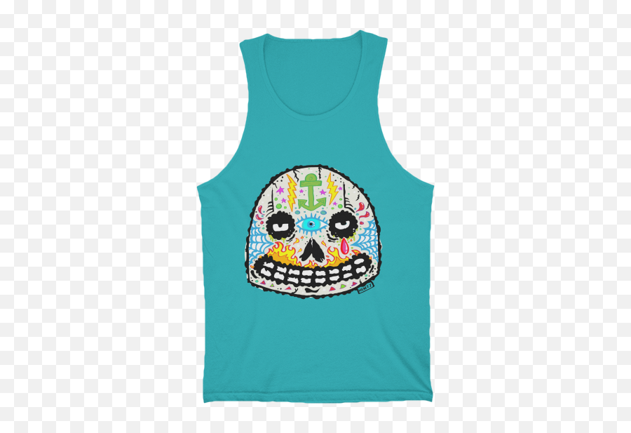 Og Phenzy Skull - Sleeveless Emoji,Skull Emoticon For Fb