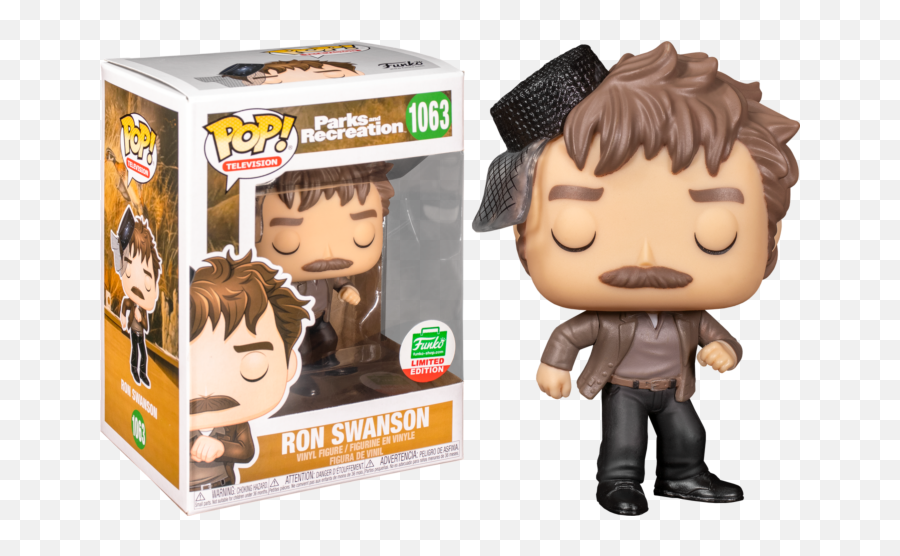 Parks Recreation Funko Ron - Drunk Ron Swanson Funko Pop Emoji,Ron Swanson Not Good Emotions