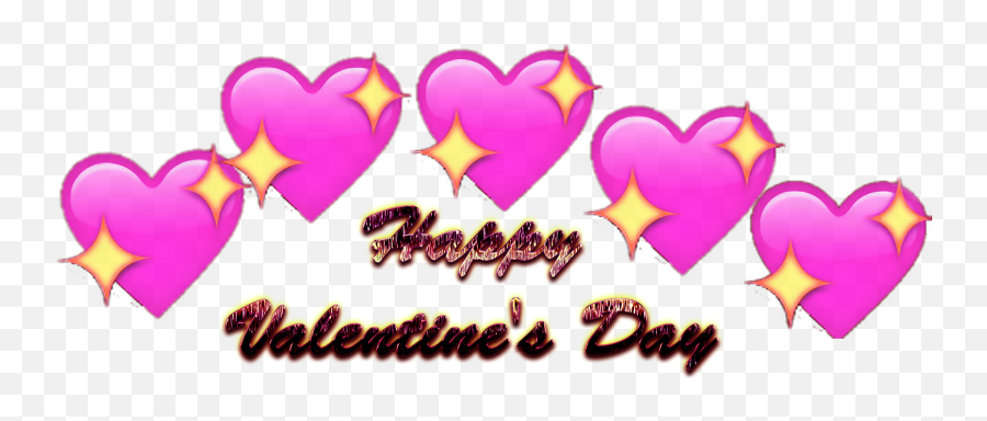 Happy Valentines Day Png Free Download - Emojis De Color Rosa,Valentine Emoji