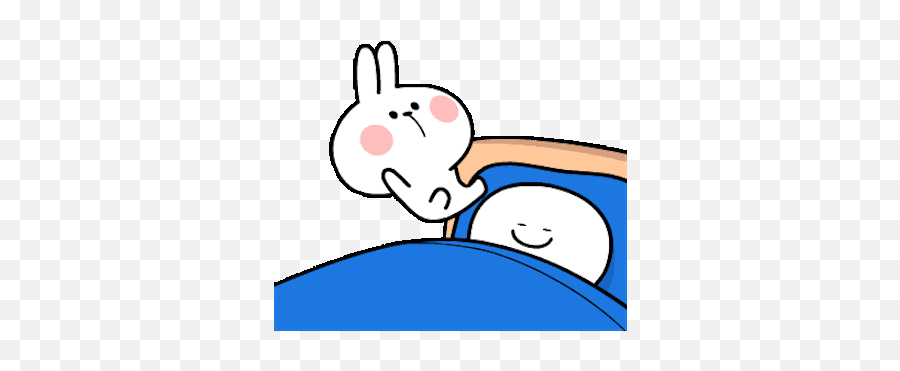 Cool Rabbit Animated By Van Khanh Nguyen - Love Love Sticker Love Spoiled Rabbit Emoji,What Do Emojis Really Nean