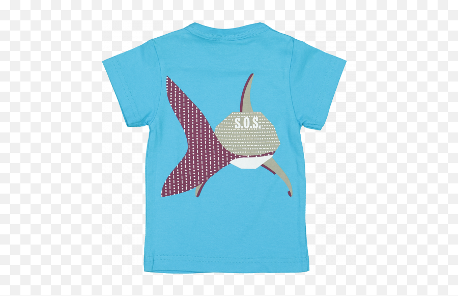 Shark - Coq En Pâte Short Sleeve Emoji,Shark Emoticon Instagram