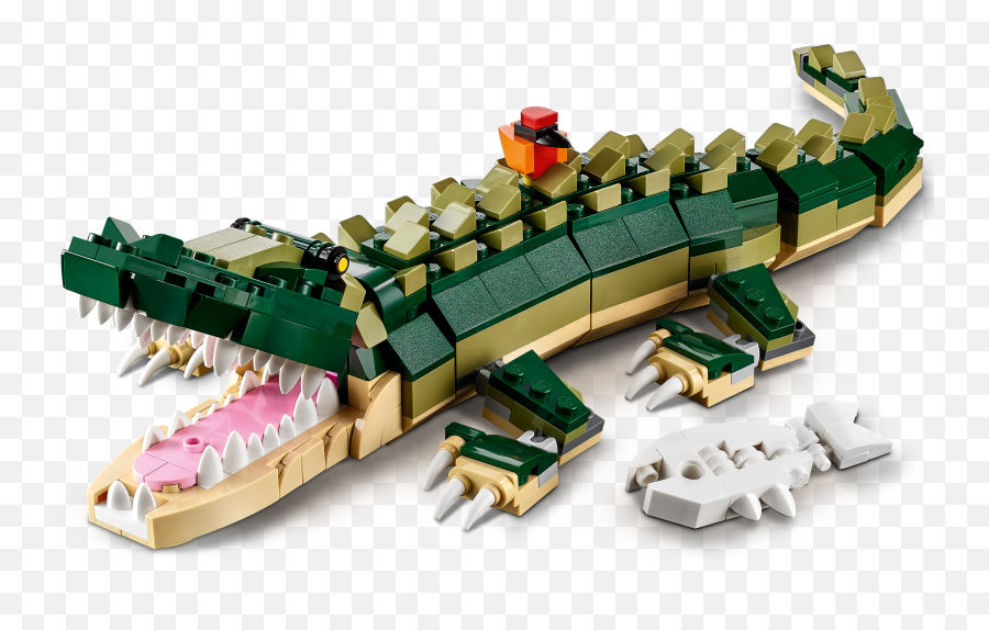 Crocodile 31121 - Lego Creator 31121 Emoji,Lego Emotions Hungry