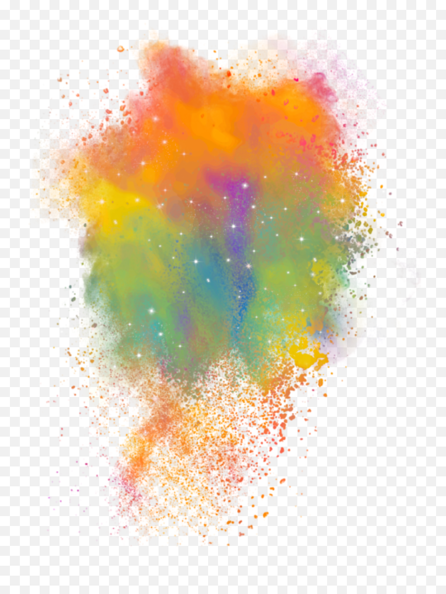 Free Transparent Color Png Download - Face Holi Color Png Emoji,The Beatitudes Using Emojis