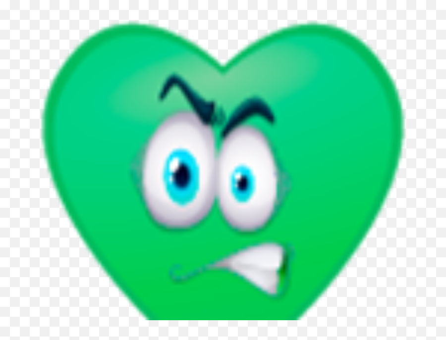 Green Heart Emoji Free Twitch Emotes,Angry And Sad Emojis