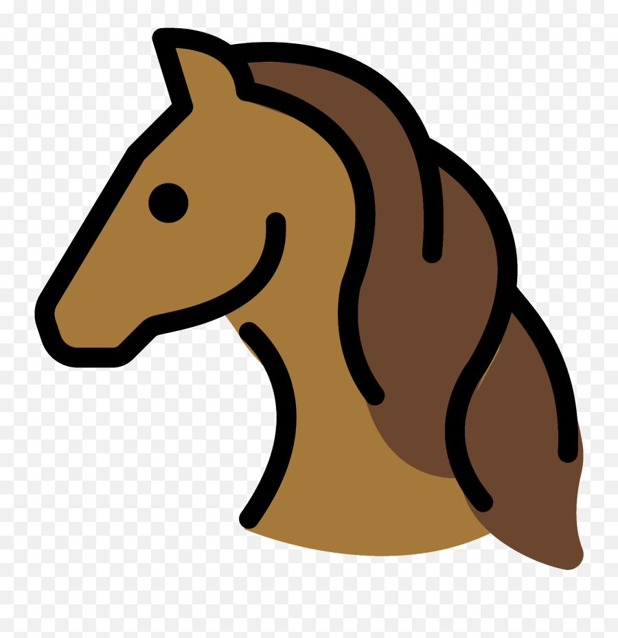 Horse Face Emoji - Emojis De Caballo,Pony Emoji