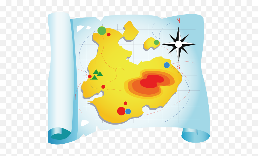 Maps Us Map Clip Art Image 0 - Clipartix Emoji,Maps Emoji