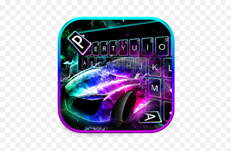 Color Flame Sports Car Keyboard On Google Play For United - Automotive Paint Emoji,Flame Emoticon