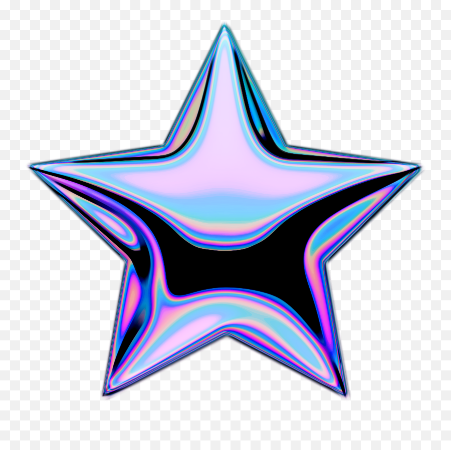 Download Holo Holographic Shootingstar - Holographic Star Png Emoji,69 Emoji