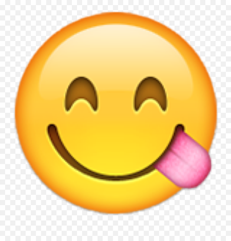 Emoji Emoticon Smiley Kiss - Licking Lips Emoji Png,Kiss Emoji
