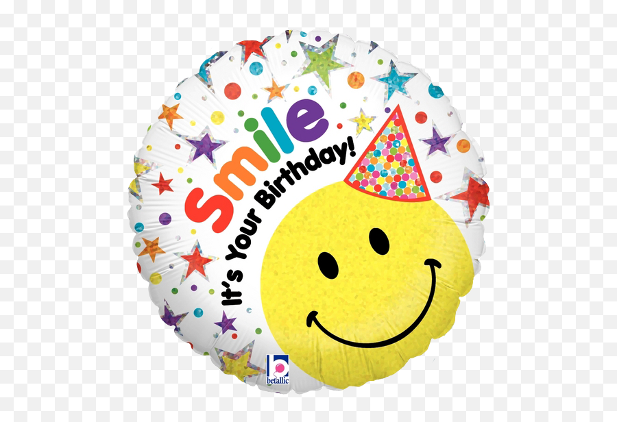 Collections Of Hannah Montana Happy Birthday Cards - Happy Birthday Smiley Balloons Emoji,Emoticon Party Supplies