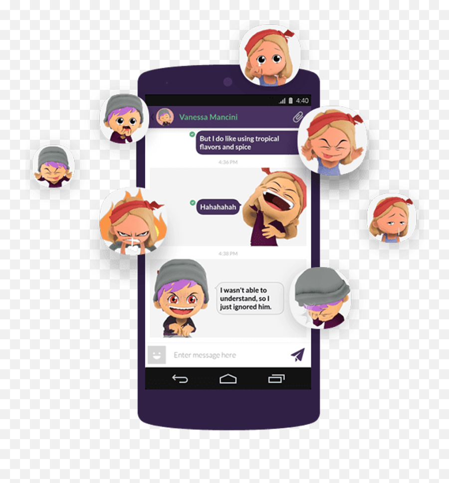 Mobigraph - Sharing Emoji,3d Animated Emojis
