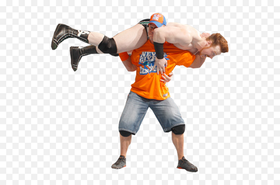 John Cena Vs Sheamus - John Cena Fighting Png Emoji,John Cena Emoji