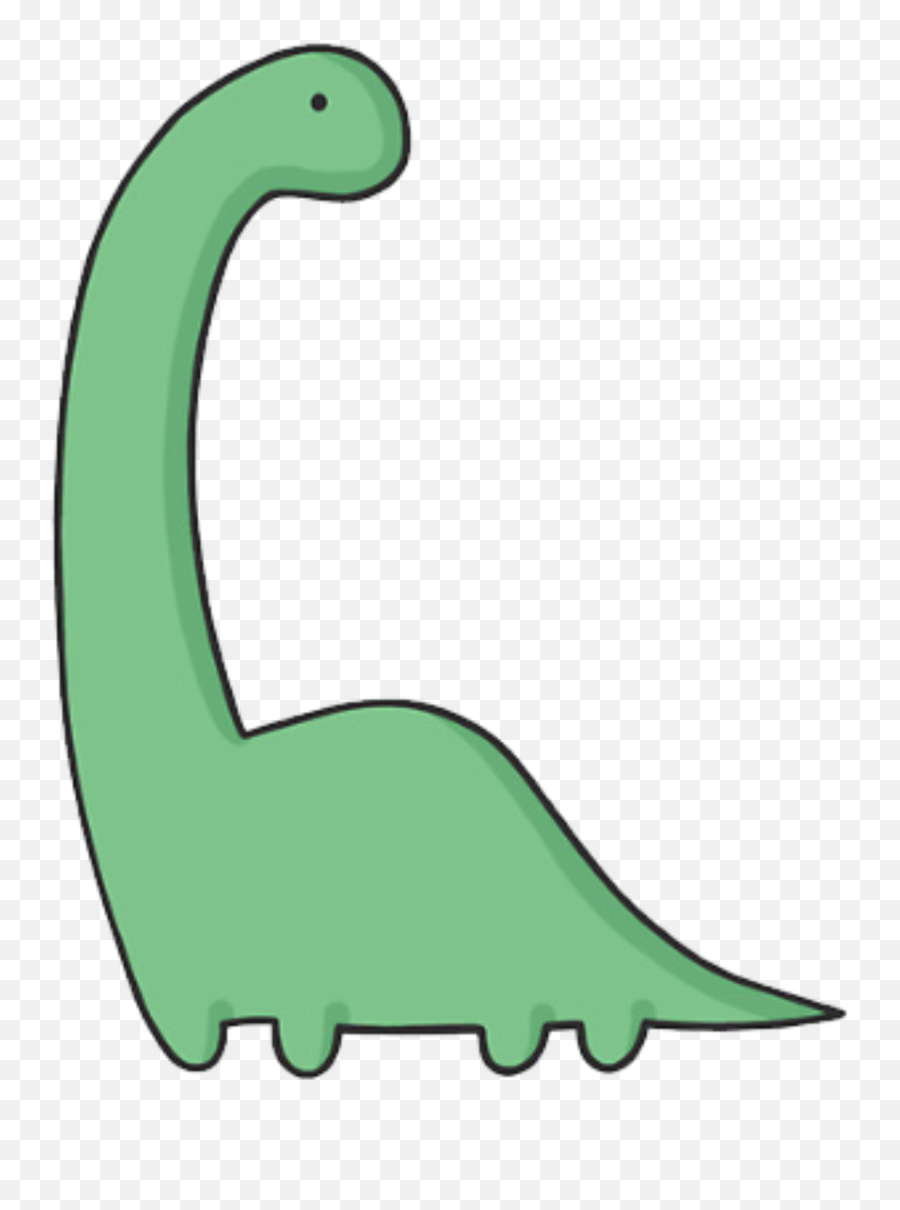 Brontithebrontosaurus Bronti Sticker - Cute Long Neck Dinosaur Emoji,Brontosaurus Emoji
