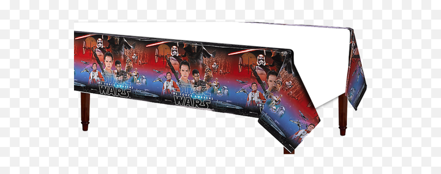 Star Wars Plastic Table Cloth - Fictional Character Emoji,The Force Awakens Emoji