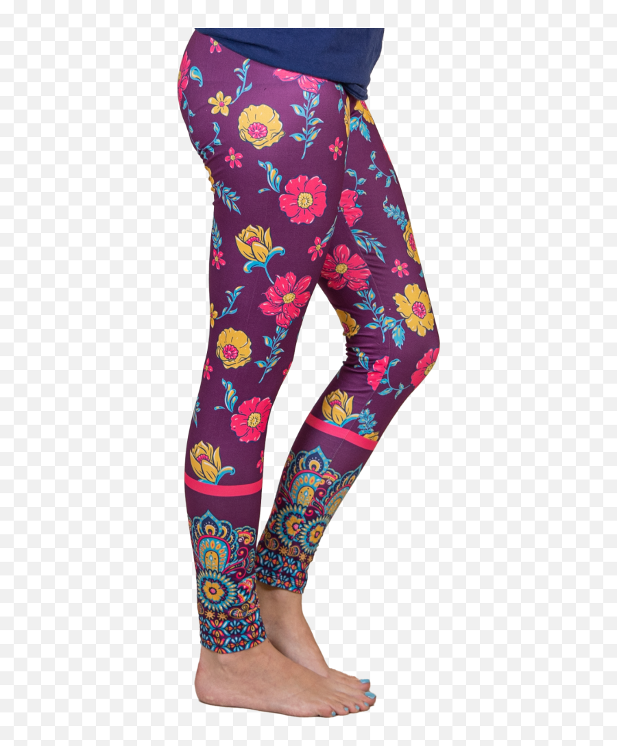 Simply Southern Leggings Paisley - Leggings Emoji,Kids Emoji Leggings