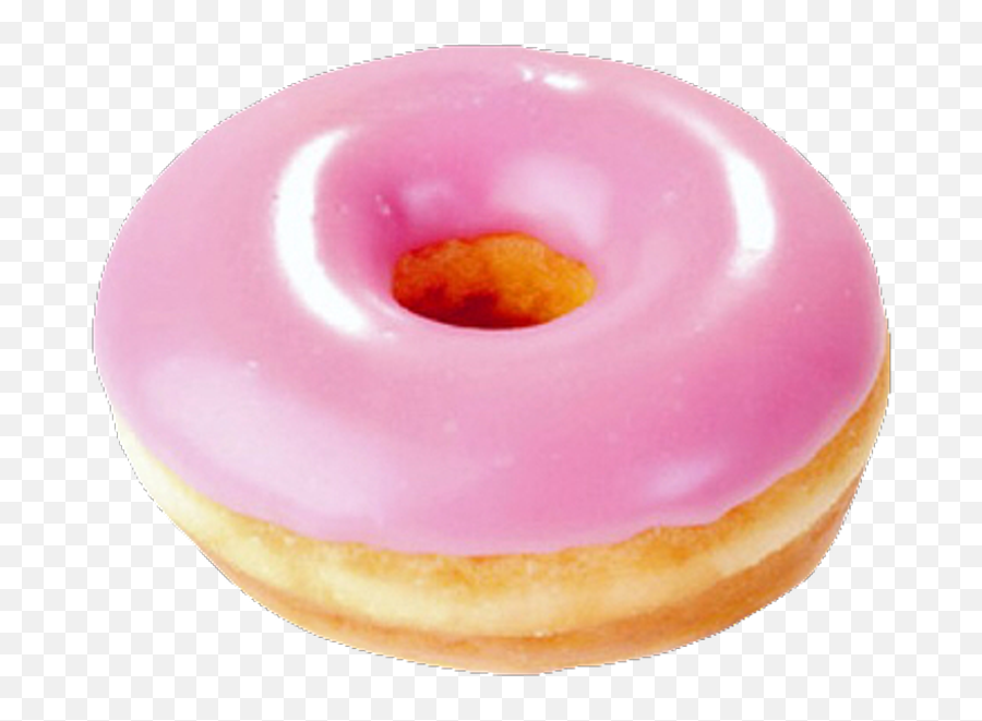 Emoji Png Edit Tumblr Overlay Freetoedit - Food Transparent Pink Donut,Food Emoji Png
