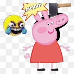 Peppapig Sticker - Peppa Pig Png Emoji,Bonk Emoji Meme