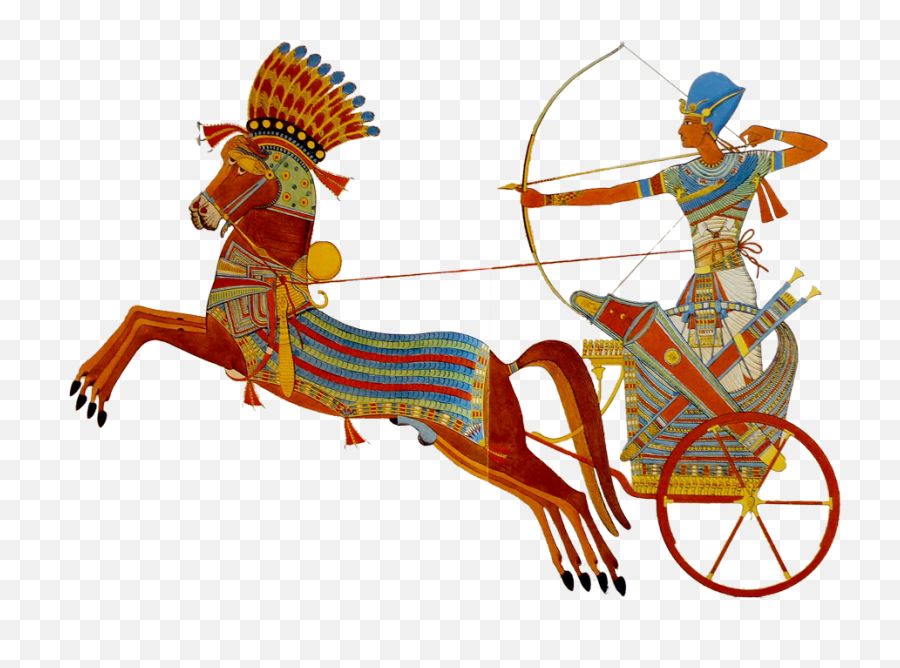 Hieroglyph Art Egypt Horse King Sticker - King Ramses Ii Chariot Emoji,Hieroglyph Emoji
