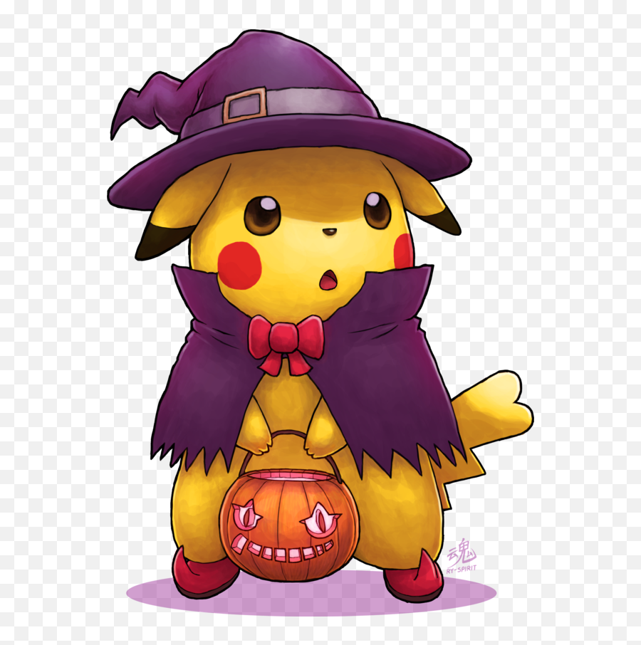 Pikachu Clipart Fictional Character - Pikachu Halloween Emoji,Pikachu Meme Emoji