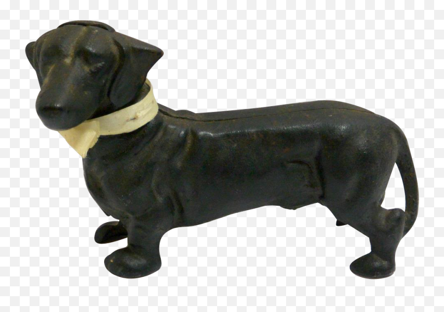 Free Dachshund Dog Silhouette Download - Cast Iron Dachshund Bank Emoji,Weiner Dog Emoticons