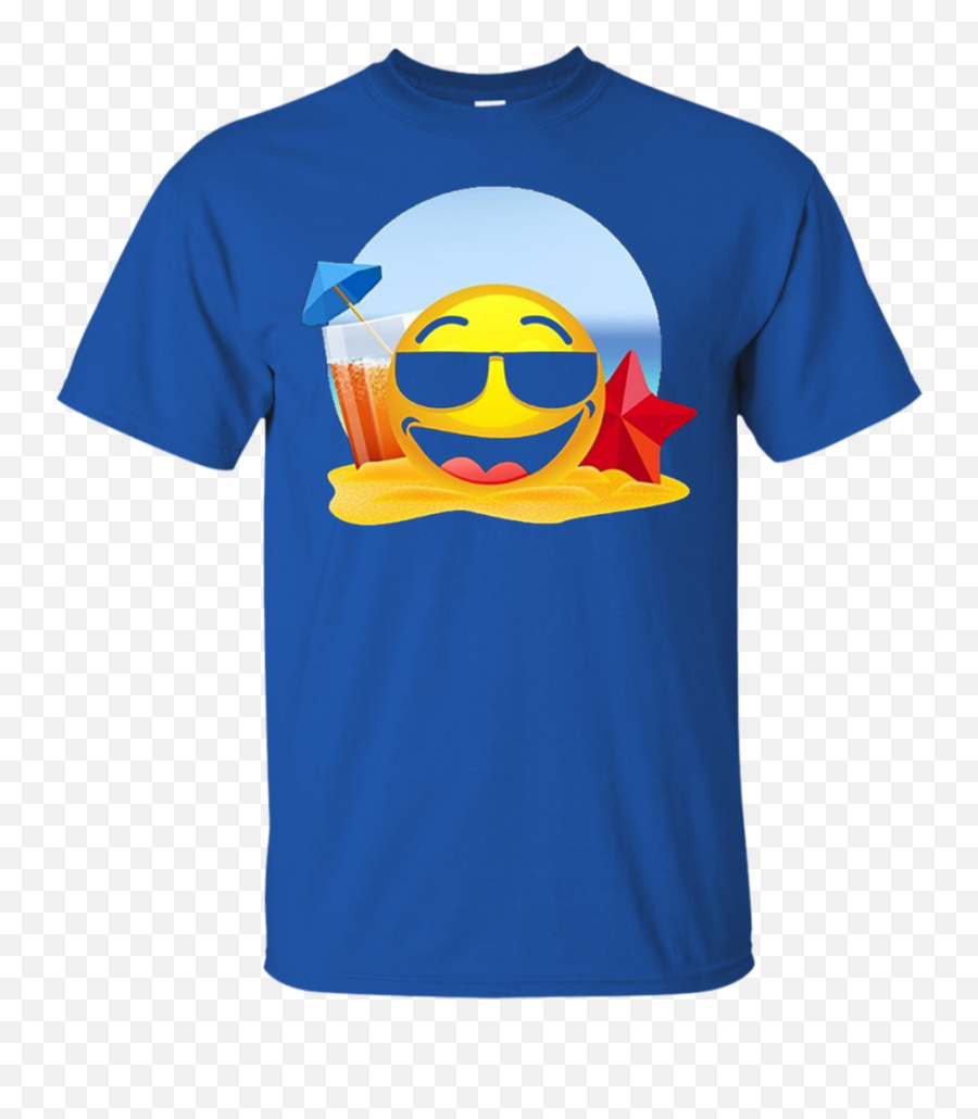 Cool Shades Emoji On Beach T Shirt Sunglasses Emoji U2013 Feedtek - Pere Noel Filles Sexy,99 Emoji